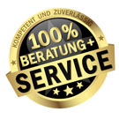 100% Beratung und Service