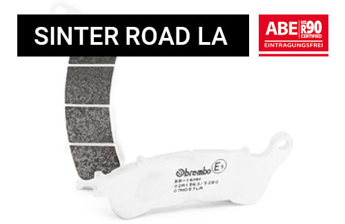 Product photo of Brembo Sinter Road LA brake pads for motorbikes
