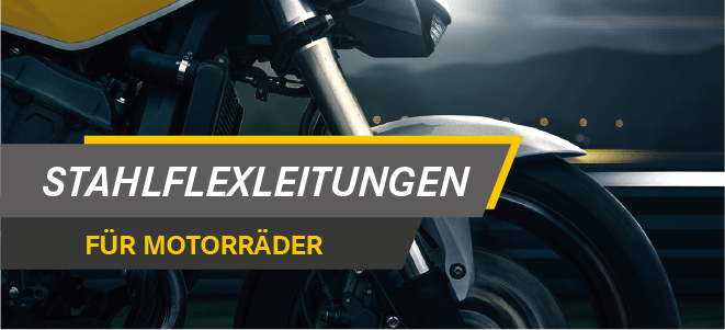 Stahlflex Bremsleitung von probrake für Motorräder und Autos